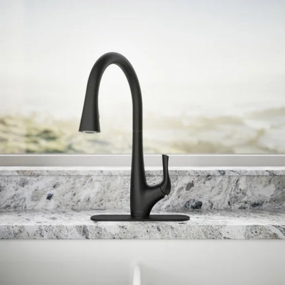 Kohler Bevin Pull-down Kitchen Faucet Matte Black