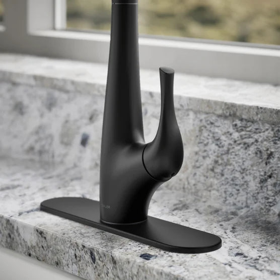 Kohler Bevin Pull-down Kitchen Faucet Matte Black