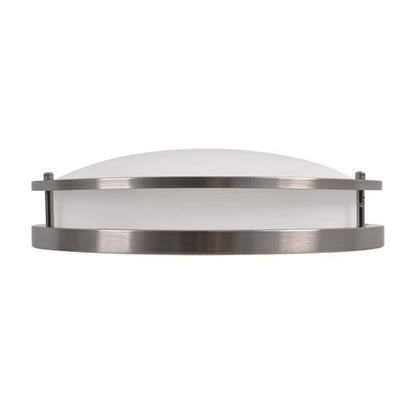 Energetic Lighting 14-Inch LED Flush-Mount Light Fixtures, 2-Pack