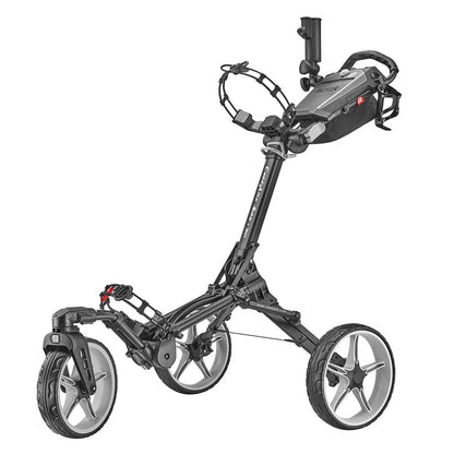 Caddytek Lite Auto +360 3-Wheel Golf Push Cart - Gray - image 1