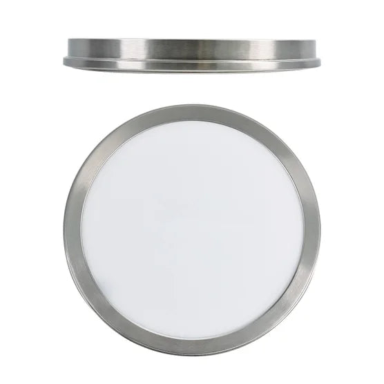 Energetic 14” Slim LED Flush Mount Light Fixture