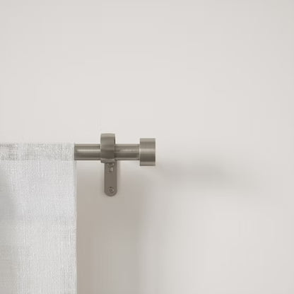 Umbra 1-Inch Nickel Curtain Rod 72" - 144" 2-Pack