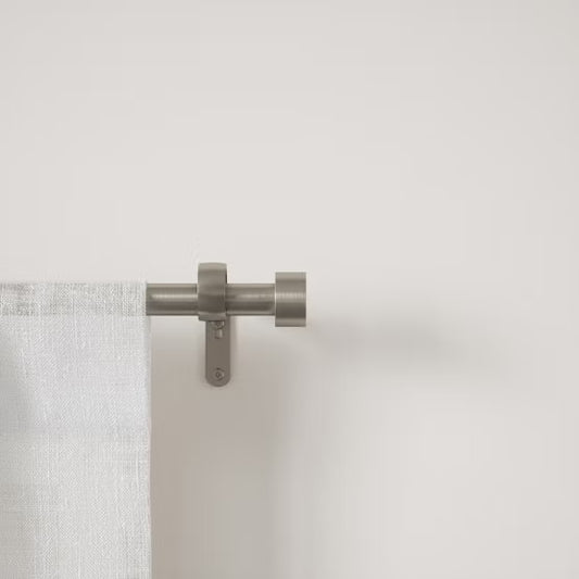 Umbra 1-Inch Nickel Curtain Rod 72" - 144" 2-Pack
