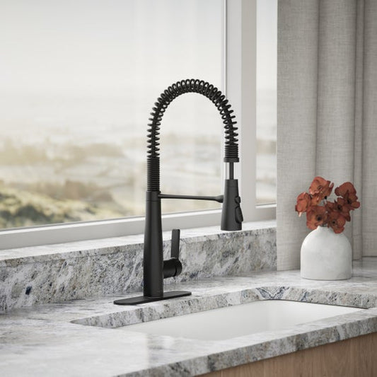Kohler Vind Semi-Professional Pull-down Kitchen Sink Faucet Matted Black