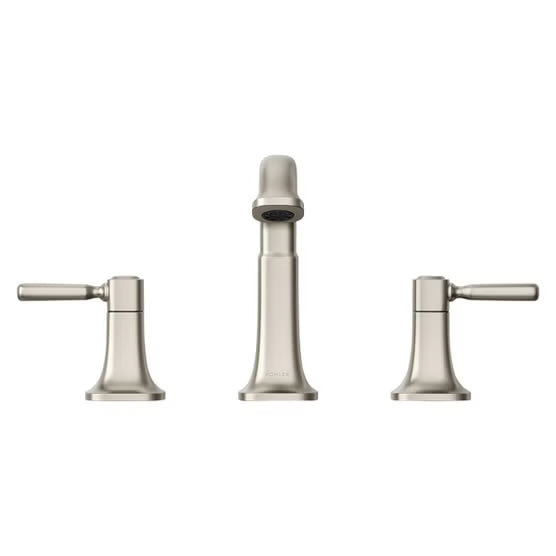 Kohler Terzet Widespread Bathroom Faucet, Brushed Nickel
