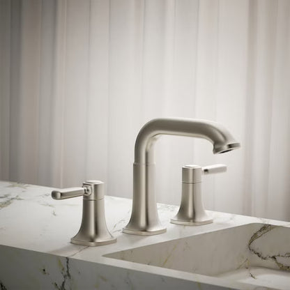 Kohler Terzet Widespread Bathroom Faucet, Brushed Nickel
