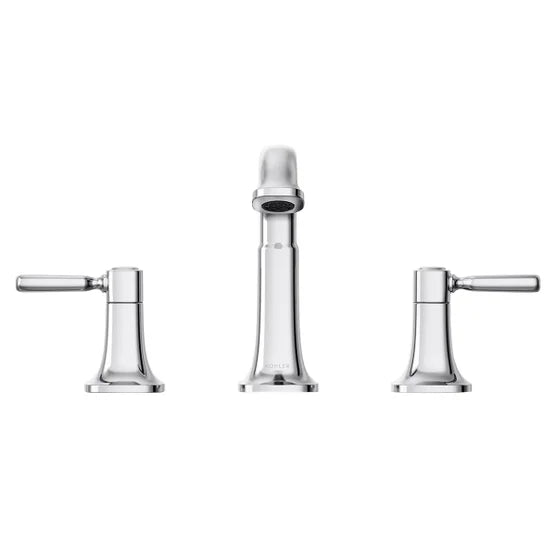 Kohler Terzet Widespread Bathroom Sink Faucet Polished Chrome