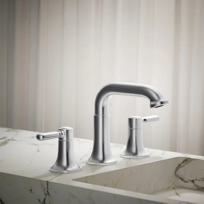 Kohler Terzet Widespread Bathroom Sink Faucet Polished Chrome