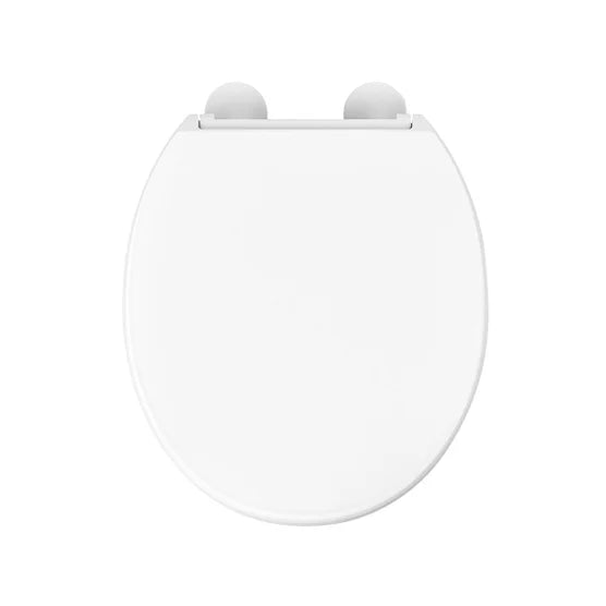Kohler K-27931-0 Border Elevated Quiet-close Toilet Seat Round