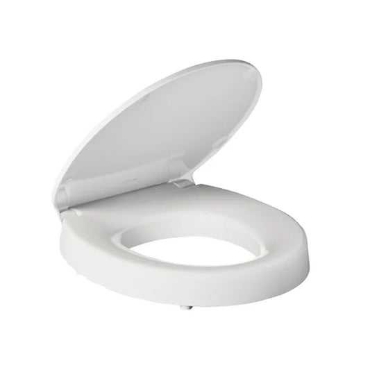 Kohler K-27931-0 Border Elevated Quiet-close Toilet Seat Round