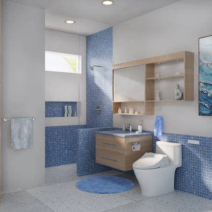 TOTO Washlet Elongated Bidet Seat with SoftClose Lid T1SW2491