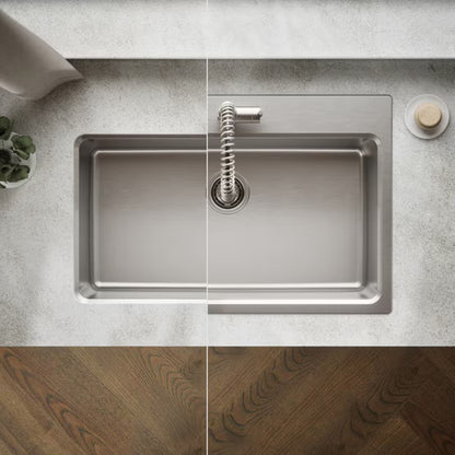 Kohler Provo 33-Inch Dual-Mount Workstation Kitchen Sink Kit