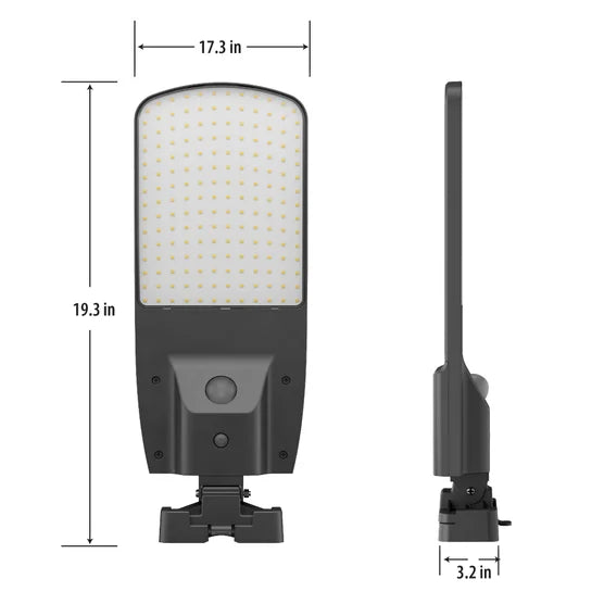 Fresh Source 5000 Lumen Solar Area Light with Motion Sensor