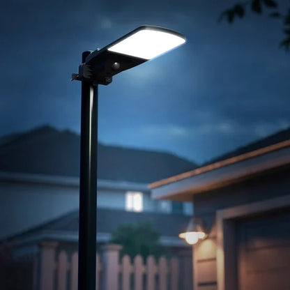 Fresh Source 5000 Lumen Solar Area Light with Motion Sensor