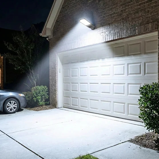 Fresh Source 5000 Lumen Solar Area Light with Motion Sensor