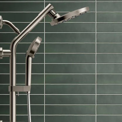 Kohler HydroRail 3-in-1 Multifunction Showerhead and Column Kit Brush Nickel Open Box
