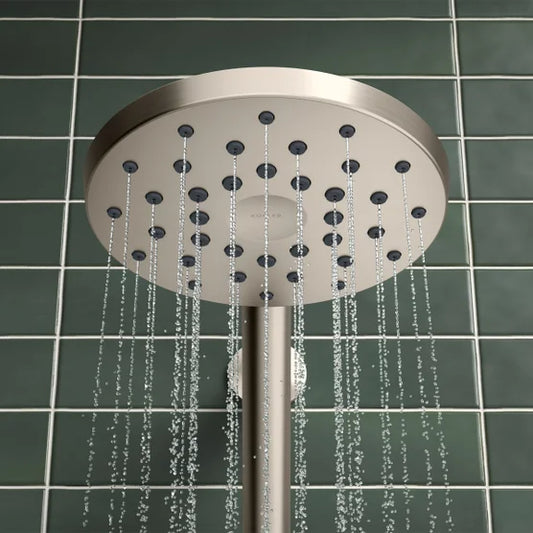 Kohler HydroRail 3-in-1 Showerhead and Column Kit, Brushed Nickel