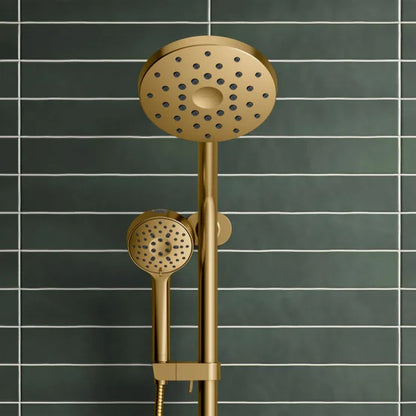 Kohler HydroRail 3-in-1 Multifunction Showerhead and Column Kit Gold