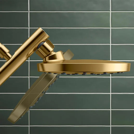 Kohler HydroRail 3-in-1 Multifunction Showerhead and Column Kit Gold