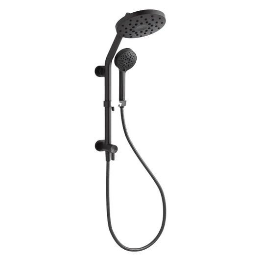 Kohler HydroRail 3-in-1 Multifunction Showerhead and Column Kit Black