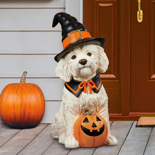 26-Inch Halloween Dog Greeter, Doodle