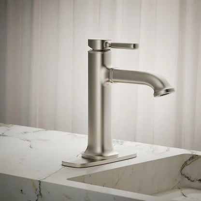 Kohler Terzet Single-handle Bathroom Faucet Brushed Nickel
