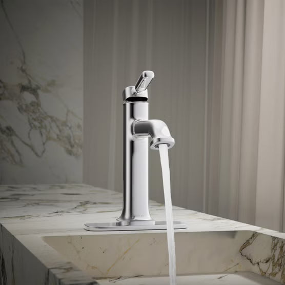 Kohler Terzet Single-Handle Bathroom Faucet, Chrome