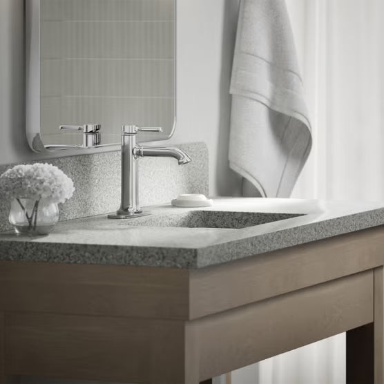 Kohler Terzet Single-Handle Bathroom Faucet, Chrome