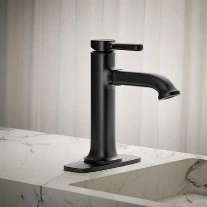 Kohler Terzet Single-handle Bathroom Faucet Black