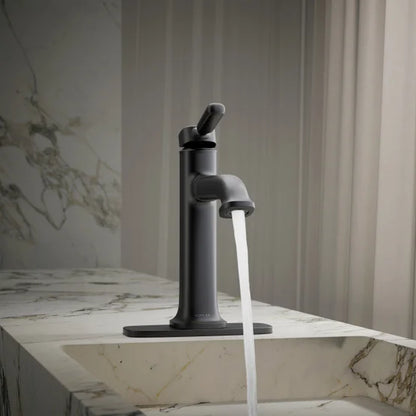 Kohler Terzet Single-handle Bathroom Faucet Black
