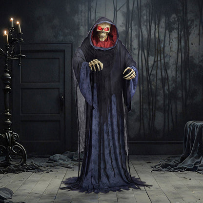 5 ft. to 6.8 ft. Animated Rise Up Reaper