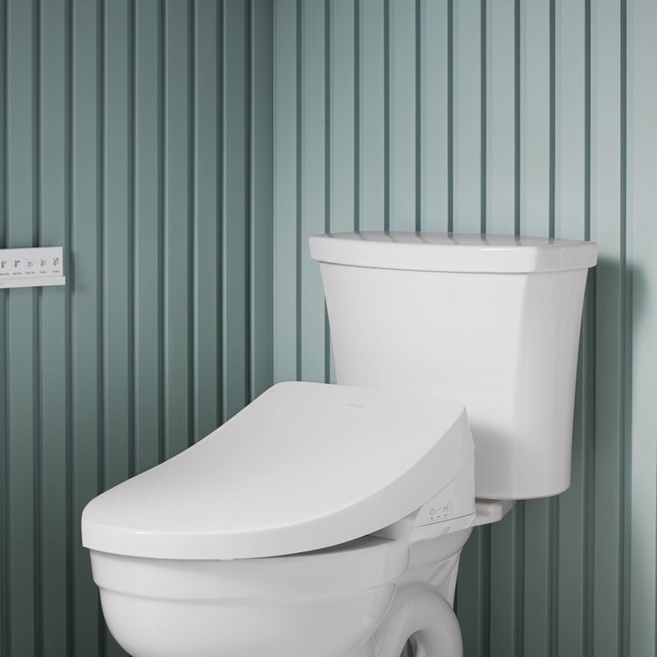 Kohler PureWash E815 Electronic Bidet Toilet Seat, Elongated, White