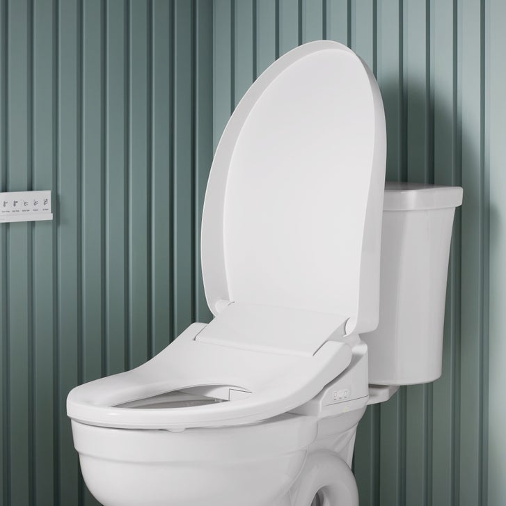 Kohler PureWash E815 Electronic Bidet Toilet Seat, Elongated, White - alternate view