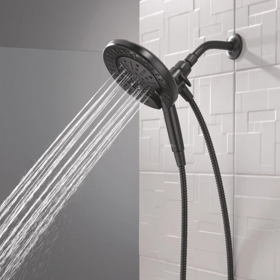 Delta 6-setting In2ition Hand Shower With ProClean Matted Black - Used