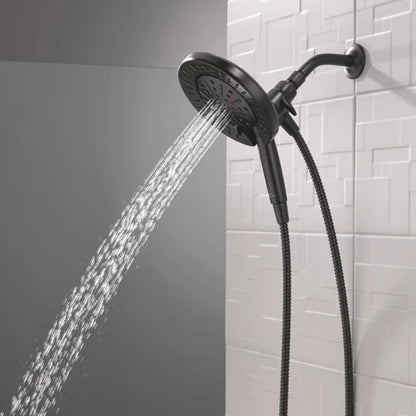 Delta 6-setting In2ition Hand Shower With ProClean Matted Black - Used