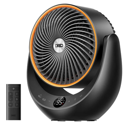 DREO 1500W 3D Oscillating Ceramic Heater - Open Box, Outer-Rim Damage