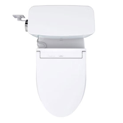 TOTO Drake 2-Piece Elongated Toilet with C5 WASHLET Bidet Seat, Cotton White