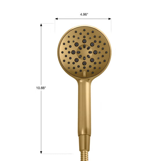 Kohler Tellin Multifunction 1.75 GPM Handshower, Gold