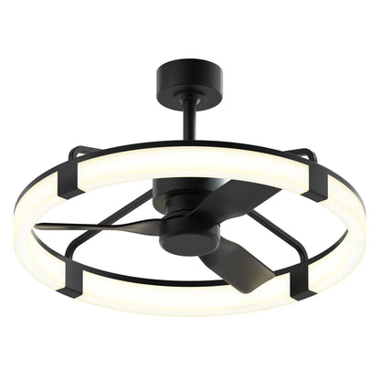 Artika Sunnyvale 28” Fandelier with Remote Black