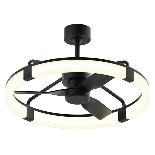 Artika Sunnyvale 28” Fandelier with Remote Black