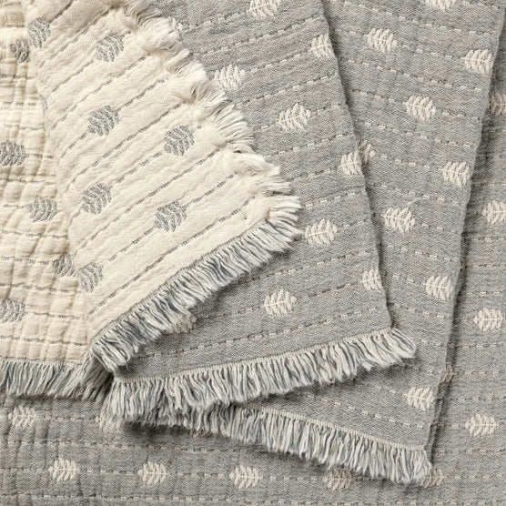 Reversible Cotton Throw