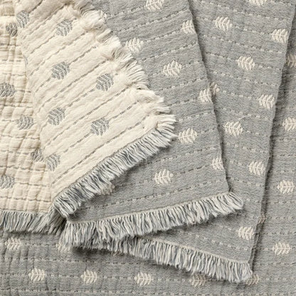 Reversible Cotton Throw