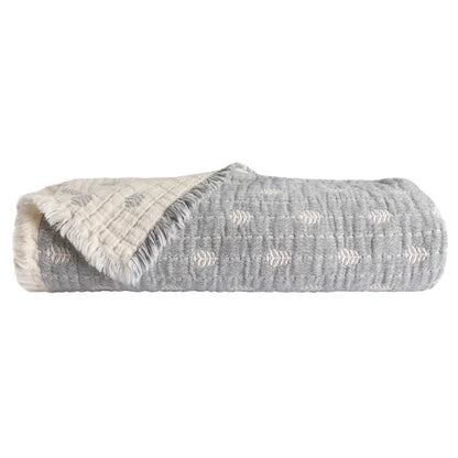 Reversible Cotton Throw