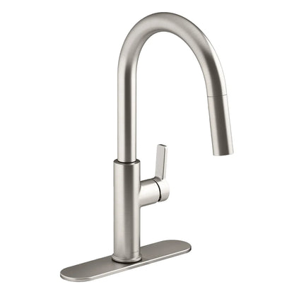 Kohler Rodean Kitchen Sink Faucet Stainless Steel Open Box