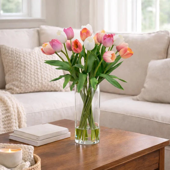 Faux 20” Tulip Arrangement