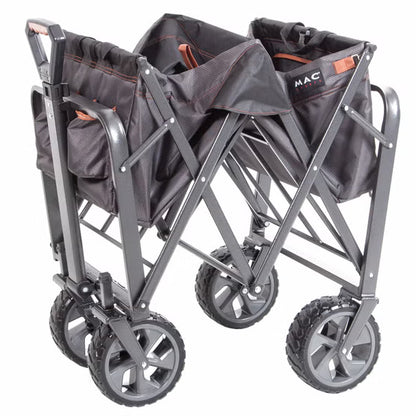 Mac Sports XL Folding Wagon with Brakes