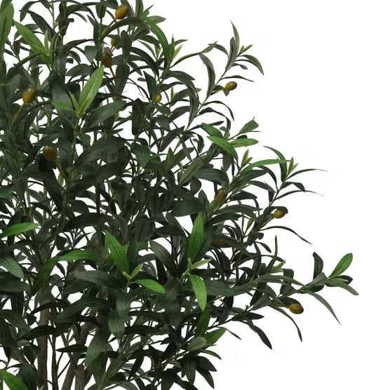 Faux 6.5' Topiary Olive Tree