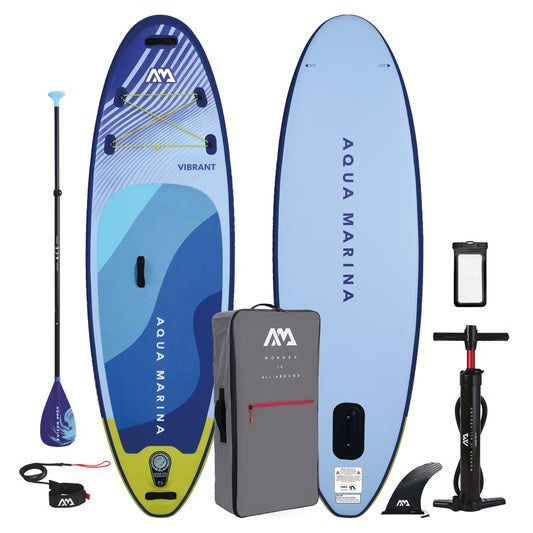 Aqua Marina Vibrant 8' Youth Inflatable Paddleboard (Open Box)