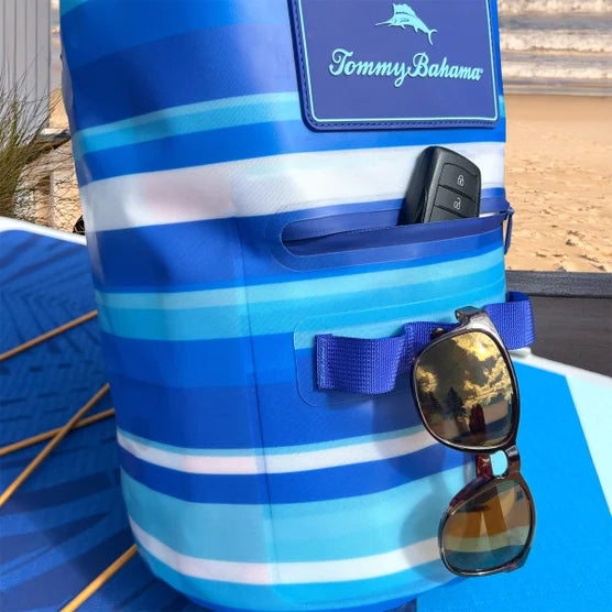 Tommy Bahama 20L Waterproof Dry Bag  Harbor Stripe
