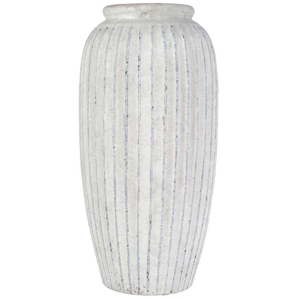Elements Rustic Ceramic Vase, Temple